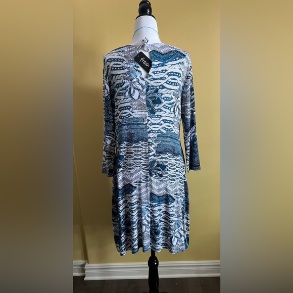 FreshFX long sleeve dress with pockets - M - Picture 3 of 5
